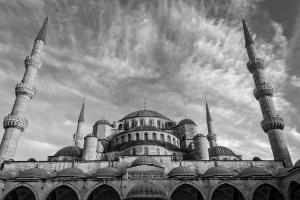 Istanbul In Black And White